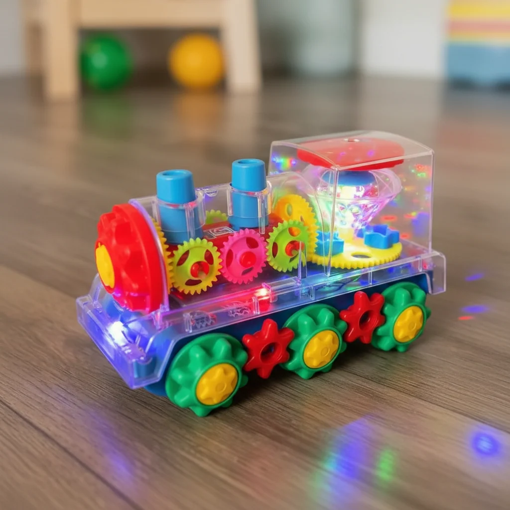 Light Up Musical Toy Train Dancing Electric Fun - Image 3